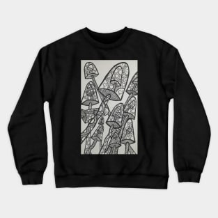 Shrooms inside shrooms Crewneck Sweatshirt